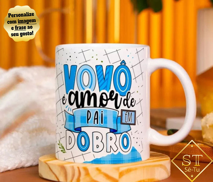 Caneca Avô em Dobro